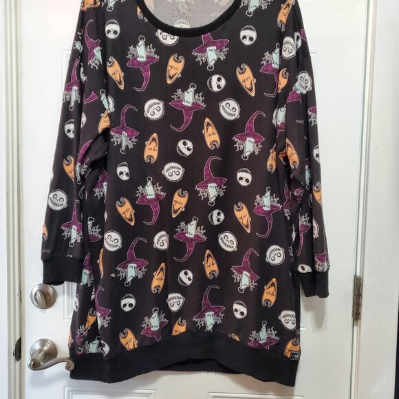 Disney Nightmare Before Christmas Sleep Shirt size 3X - Picture 1 of 13